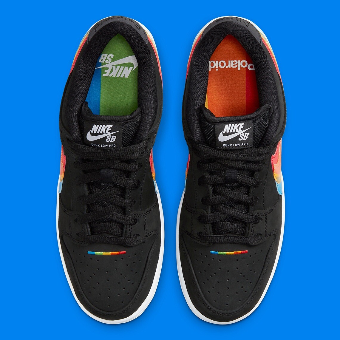 Nike SB Dunk Low x Polaroid Sz 9.5 DH7722-001 | eBay