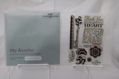 Close To My Heart C1527 Avonlea Cardmaking Workshop Premium Decorative Stamps