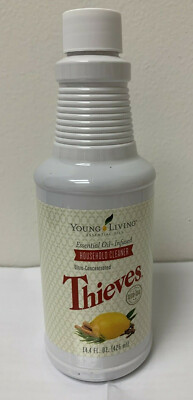 NEW YOUNG LIVING THIEVES HOUSEHOLD CLEANER CONCENTRADE 14.4 fl oz Essential Oil