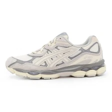 Asics GEL-NYC Oyster Grey Cream Charcoal Grey Ivory Beige (Men)
