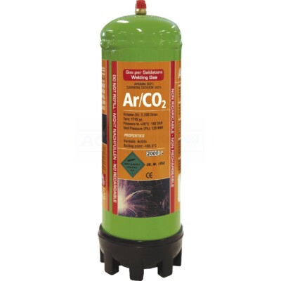 GYS Einweggasflasche - Argon/C02 - 2,2 L - 043671