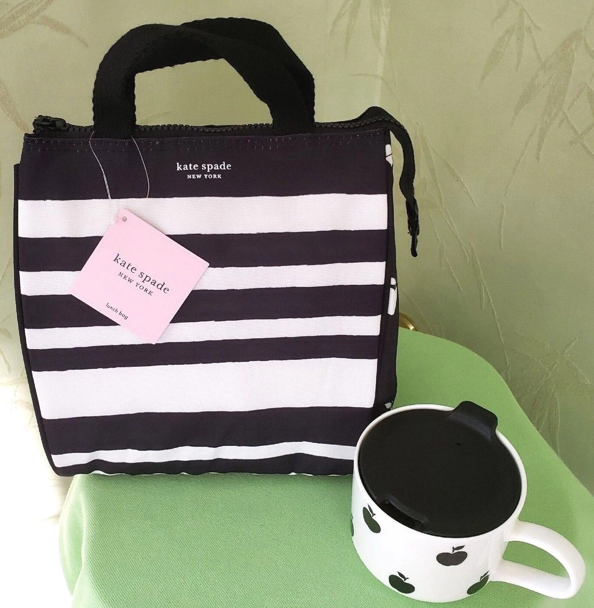 Purse luxury Designer Inspired Lunch Tote, and Tumbler Set