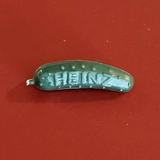 Vintage Plastic Heinz Pickle Pin from 1964 World's Fair