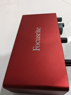 Focusrite Scarlett 2i2 3rd Gen USB Audio Recording Interface Red