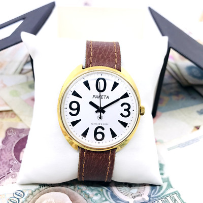   Rare Raketa Big Zero Soviet Mens Watch 2609 Rocket Ракета USSR Service 