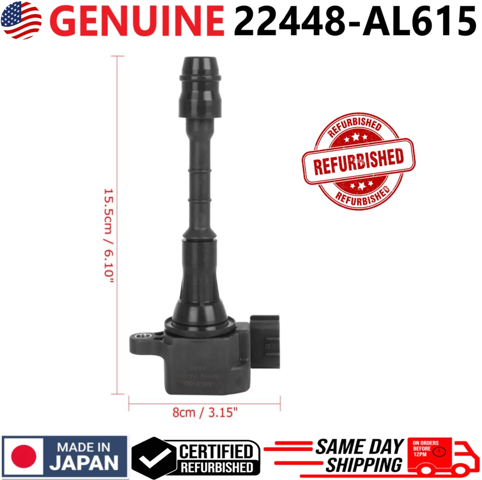 OEM NISSAN Ignition Coil For 2003-2008 Nissan 350Z & Infiniti FX35 G35 M35 3.5L - Image 3 of 4