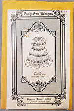 Easy Sew Designs Brown House Dolls Pattern BHD 612 Clothing Uncut Unused.