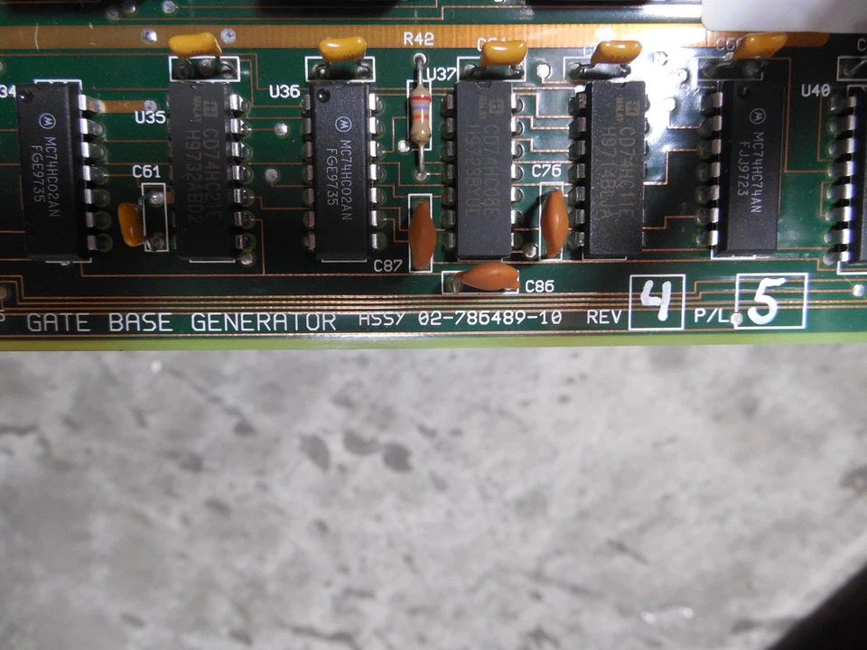 USED Liebert 02-786489-10 Gate Base Generator Board Rev. 4 P/L 5 - Image 3 of 3