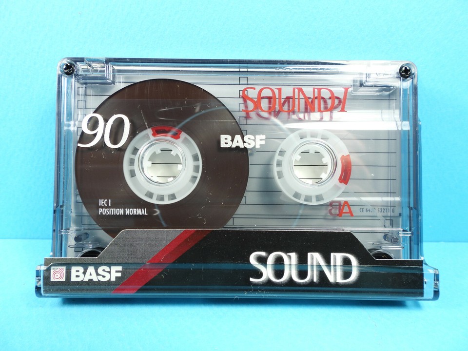 🙈 10x BASF SOUND I 90 * IEC TYPE I 1 * Tapes Cassettes Kassetten