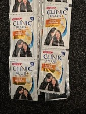 8x Clinic Plus+ Shampoo Egg Protein Travel Pouch Pack Sachet 6ml