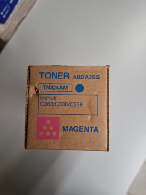 Konica Minolta Toner TN324AM (magenta) für bizhub C368/C305/C258, NEU!