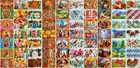 Set of 10 Heat Shrink Wrap Sleeve Decoration Easter For 70 Eggs super mixed kit