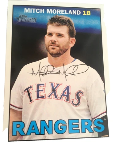 Mitch Moreland Trading Cards