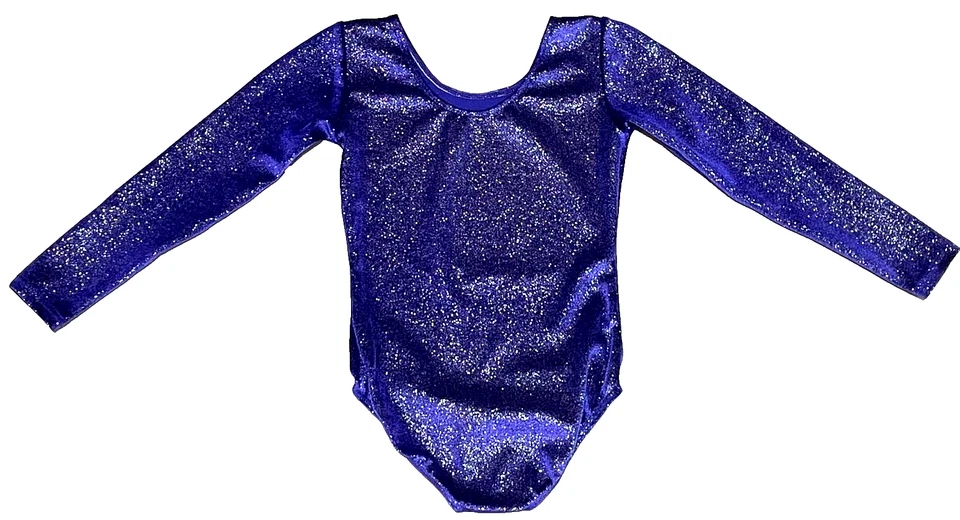 Body Motionwear Leotardo Manga Larga Terciopelo Brillo Body Nuevo Niña M 6 7 Foto 3 de 4