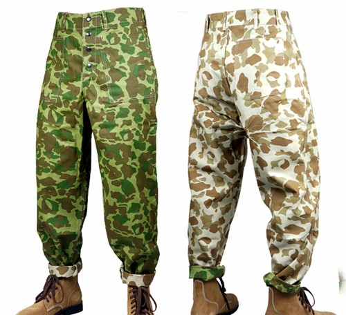 Marine Corps USMC HBT Trousers Pants 