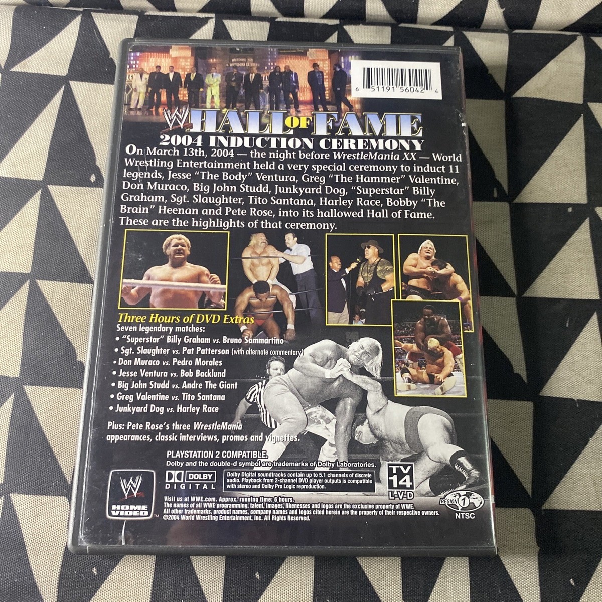 WWE Wrestling Hall of Fame 2004 (DVD, 2004, 2-Discs) 651191560424