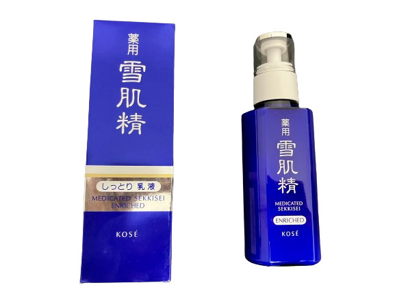 Kose SEKKISEI Medicated Enriched Milky Lotion 140 ml Made in