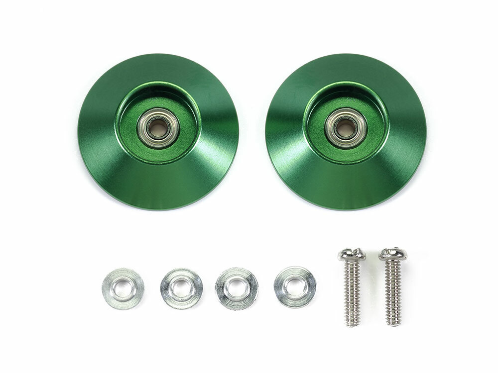 Tamiya 95609 Mini 4WD HG 19mm Tapered Aluminum Ball-Race Rollers