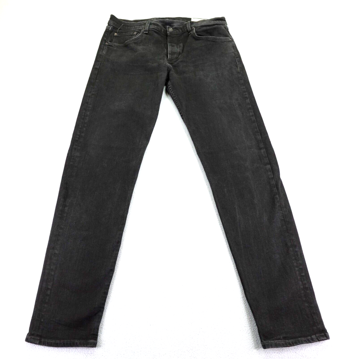 Rag Bone Jeans Mens 38 Black Denim Skinny Leg Extra Slim Pants