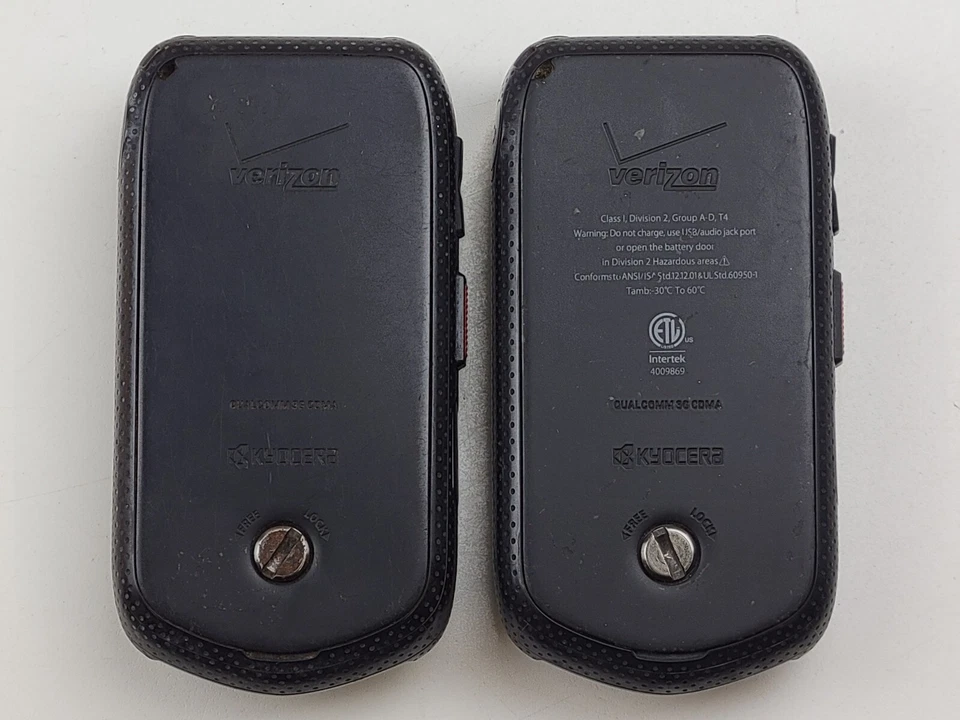 (Lote de 5) Teléfonos abatibles resistentes Kyocera DuraXV+ (E4520PTT) 4 GB (Verizon) 3G PROBADOS Foto 4 de 4