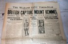 Wabash, IN Daily Times-Star, Aug. 31, 1918 - British Capture Mount Kemmel