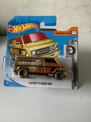 Hot Wheels Hot Custom ´77 Dodge Van / Super Chromes (CDA428-4R7/0/10)