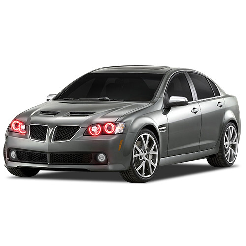 RGB Multi Color Changing LED Halo Ring kit for 20082009 Pontiac G8