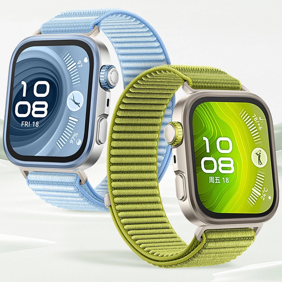 Pulseira ajustável de náilon para Apple Watch Series 10 9 8 7 6 5 4 Ultra SE - Imagem 2 de 4