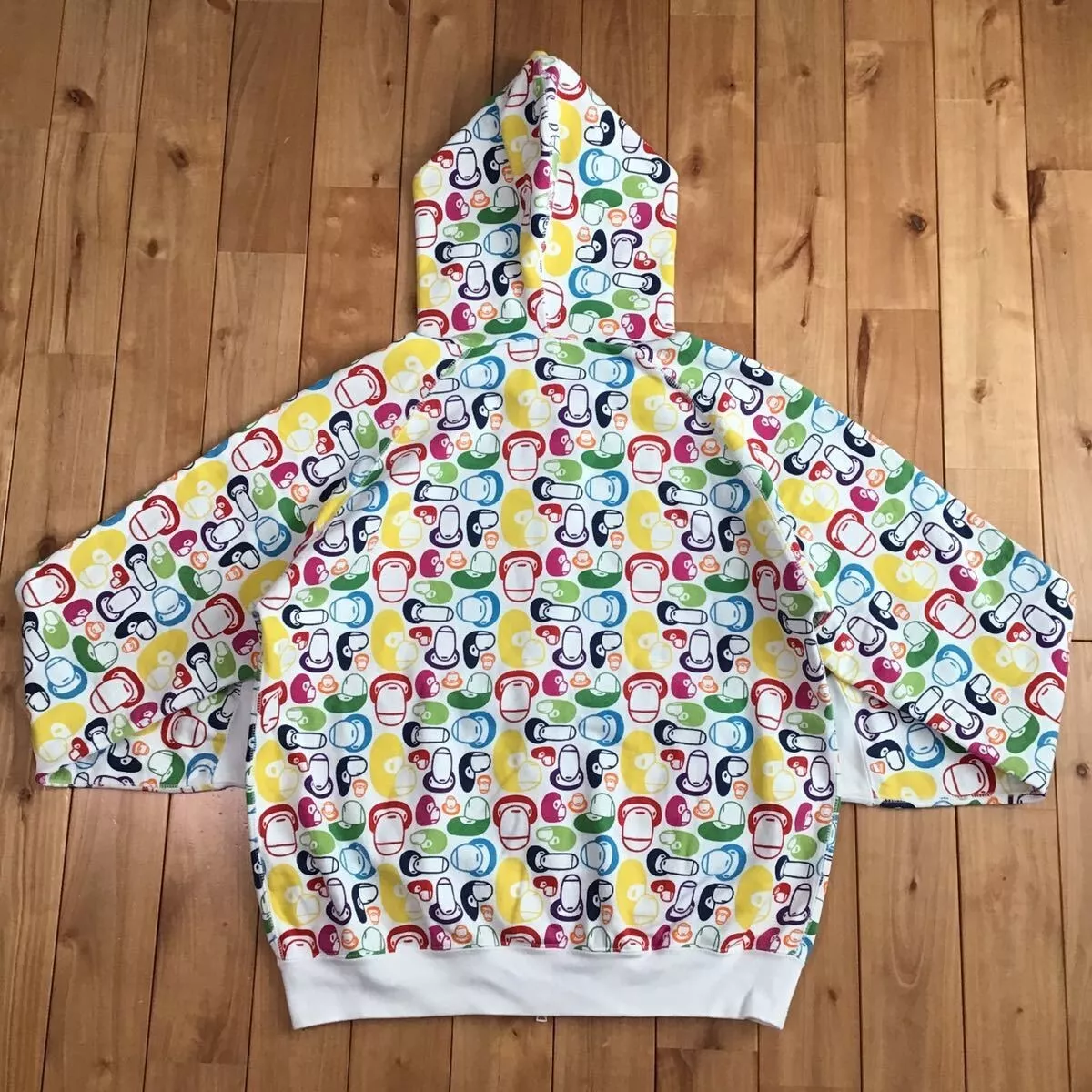 BAPE Milo multi camo full zip hoodie NIGO A Bathing Ape Size M