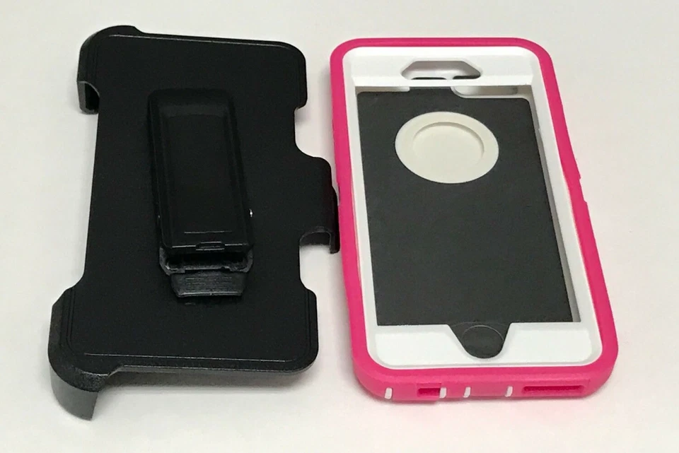 For Apple iPhone 6S +/6S Plus Heavy Duty Case with(Belt Clip Fits OtterBox)Pink - Image 3 of 3