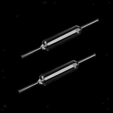 2x Acquario  Tank Monitor CO2 Vetro con Contabolle Facile da Montare