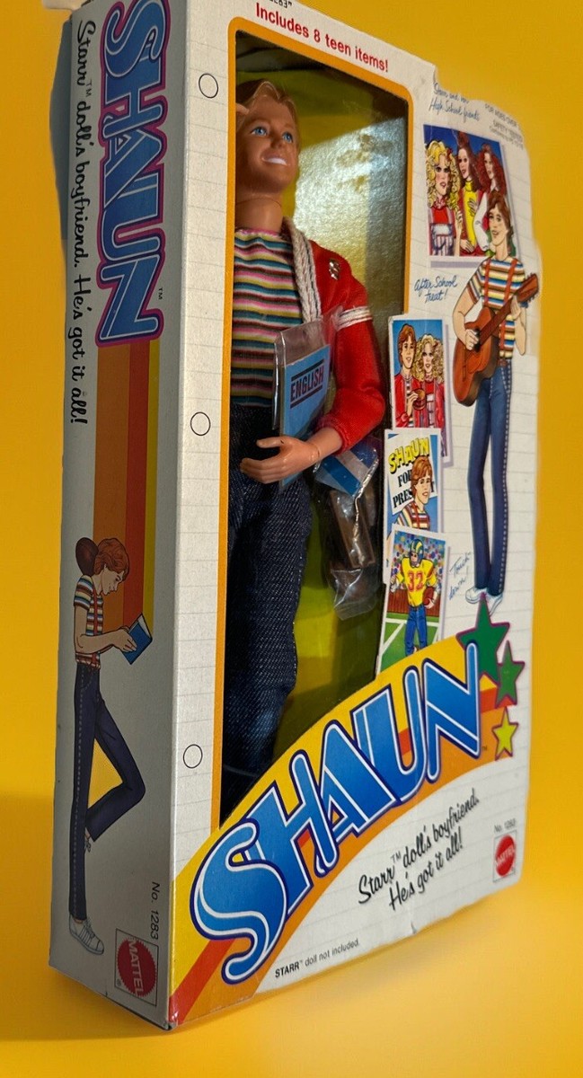 Mattel N.1283 Bambola Shaun Cavaliere Di Starr Jamais Usato IN