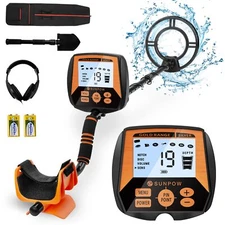 Professional Waterproof Metal Detector with Multiple Modes High Detection Depth