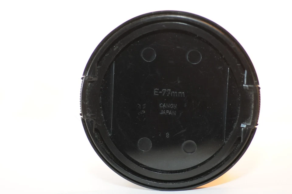 Canon EOS E-77 USM 77mm front lens cap Genuine Canon product - Image 2 of 3