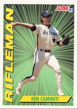 1991 Score Ken Caminiti Houston Astros #415