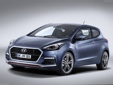 Cars 2015 hyundai i30 Desk Mat Stitched