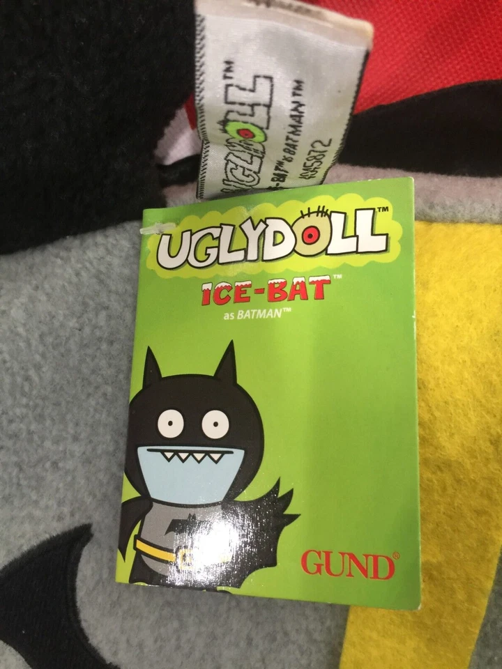 MUÑECAS FEAS ICE BAT DC BATMAN SDCC 2014 Comic Con EXCLUSIVO RARO Peluche 22" GUND Foto 4 de 4