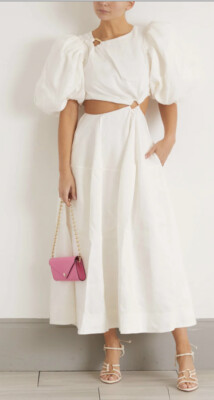 slim fit dress slacks AJE Women's Shallows Strapless Gown – Saint Bernard