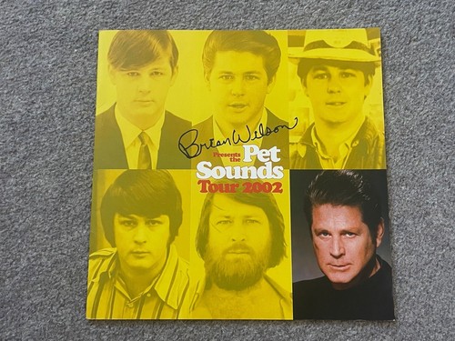 BRIAN WILSON (Beach Boys) Pet Sounds Tour 2002 Programme