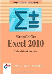 Microsoft Office Excel 2010 (DAS EINSTEIGERSEMINAR)... | Buch | Zustand sehr gut