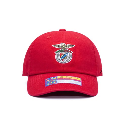 SL Benfica "Classic" Adjustable Red Hat Officially Licensed Fan Ink - Picture 1 of 3