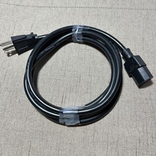 UL 3-Prong Pin AC Power Cord Cable - 6 ft - for computer