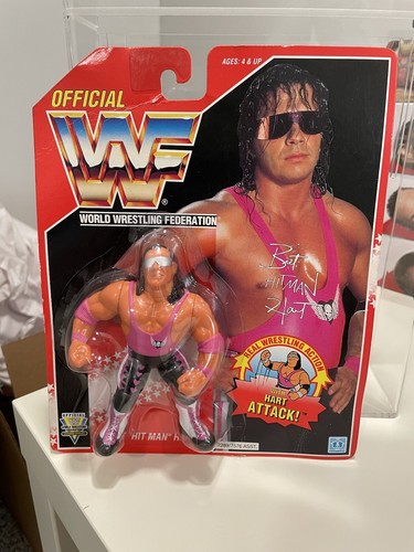 Hasbro WWF WWE Bret Hart MOC...