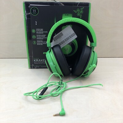 Razer Kraken Wired Gaming Headset for PC PS5 PS4 Switch Xbox X|S *Broken  Cable*