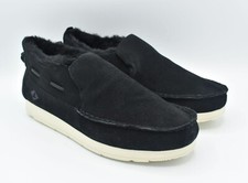 SPERRY MENS MOC SIDER SLIP ON SHOES BLACK SUEDE COLOR PICK YOUR SIZE