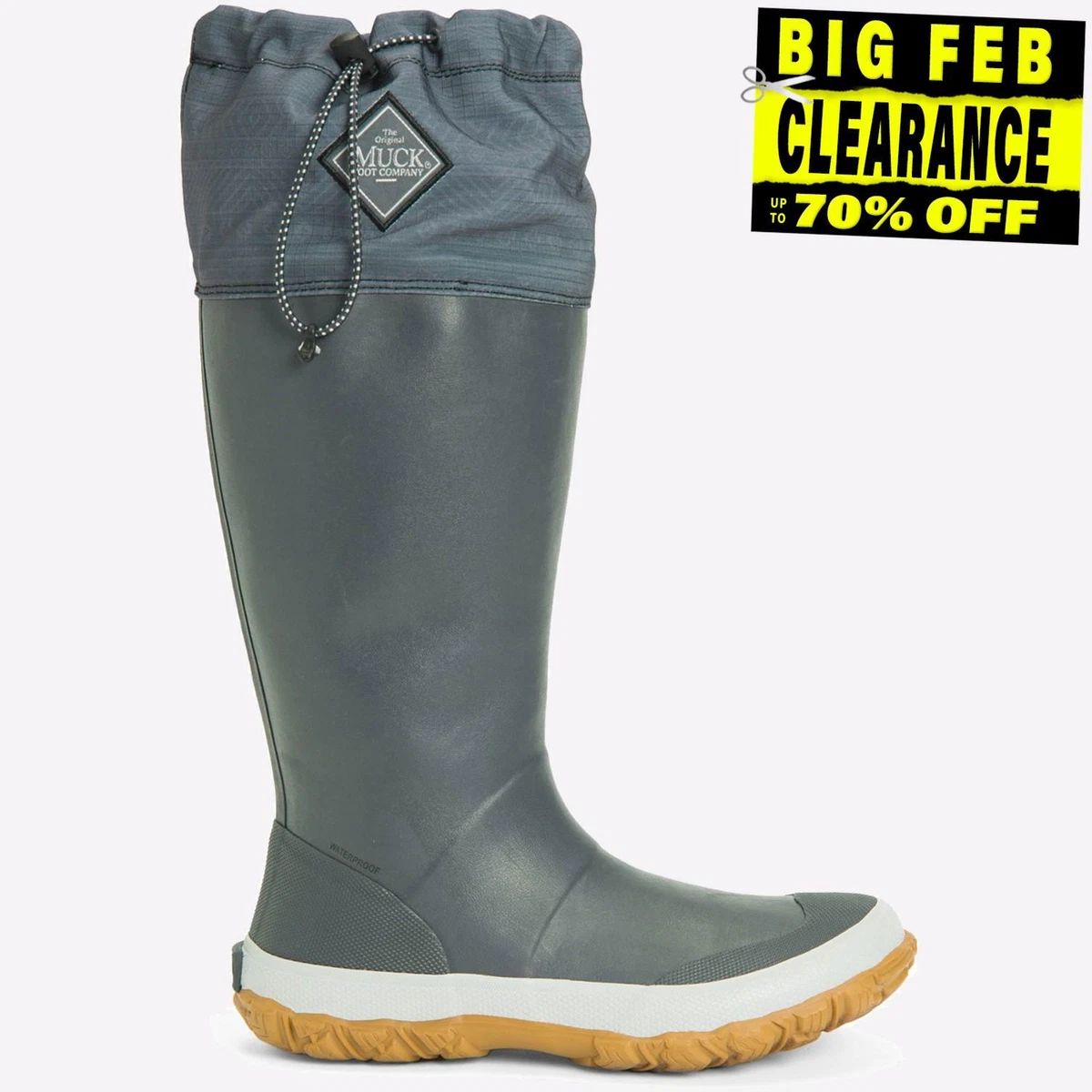 Muck Boots Forager Tall WATERPROOF MEMORY FOAM Wellington Unisex