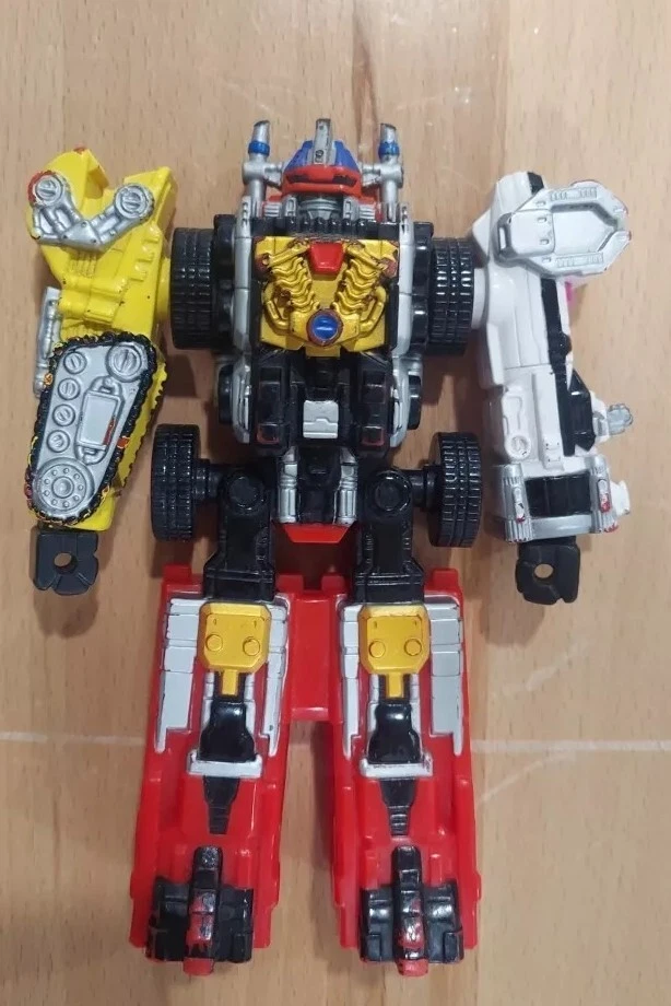 Figura de acción Power Rangers Overdrive Megazord 2006 Bandai figura de 6 pulgadas  Foto 4 de 4