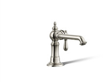 Kohler K-72762-9M-SN Artifacts Bathroom Faucet  Pop-Up Drain, Polished Nickel