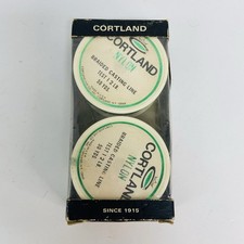 VTG Cortland Nylon Braided Casting Line 12 lb Test 50 Yds Each NOS Fishing