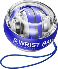 Wrist Trainer Ball Auto-Start Gyroscopic Forearm Exerciser Gyro Ball for Strengt